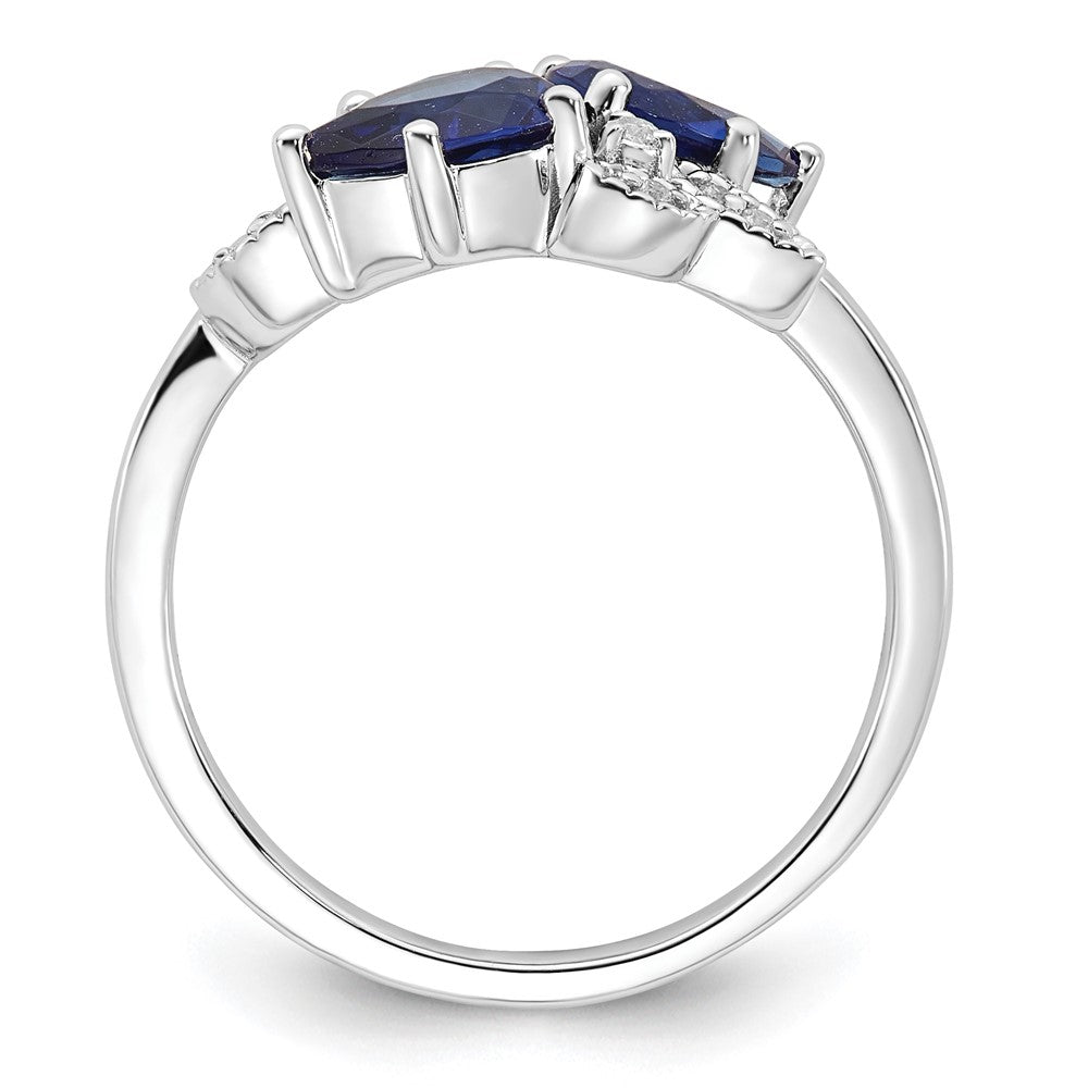 SS Created Sapphire and CZ