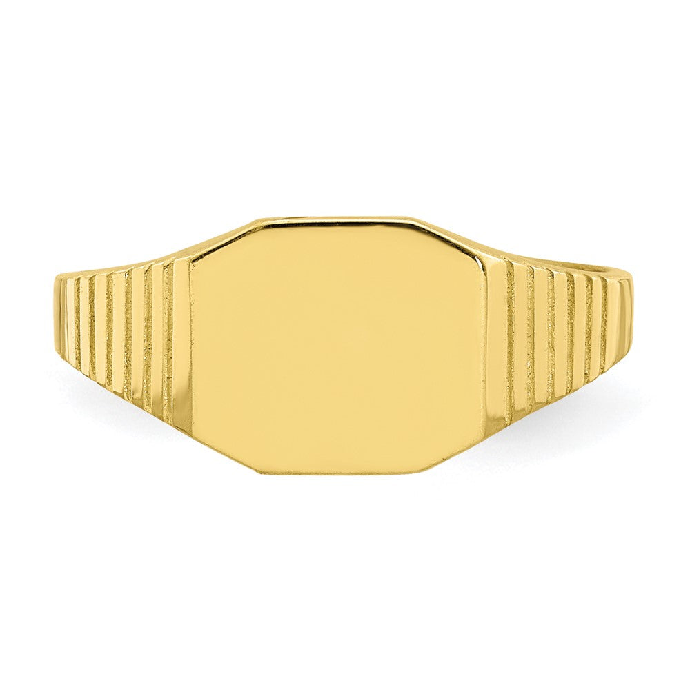 10K Signet Small Sized Ring Size 1.5