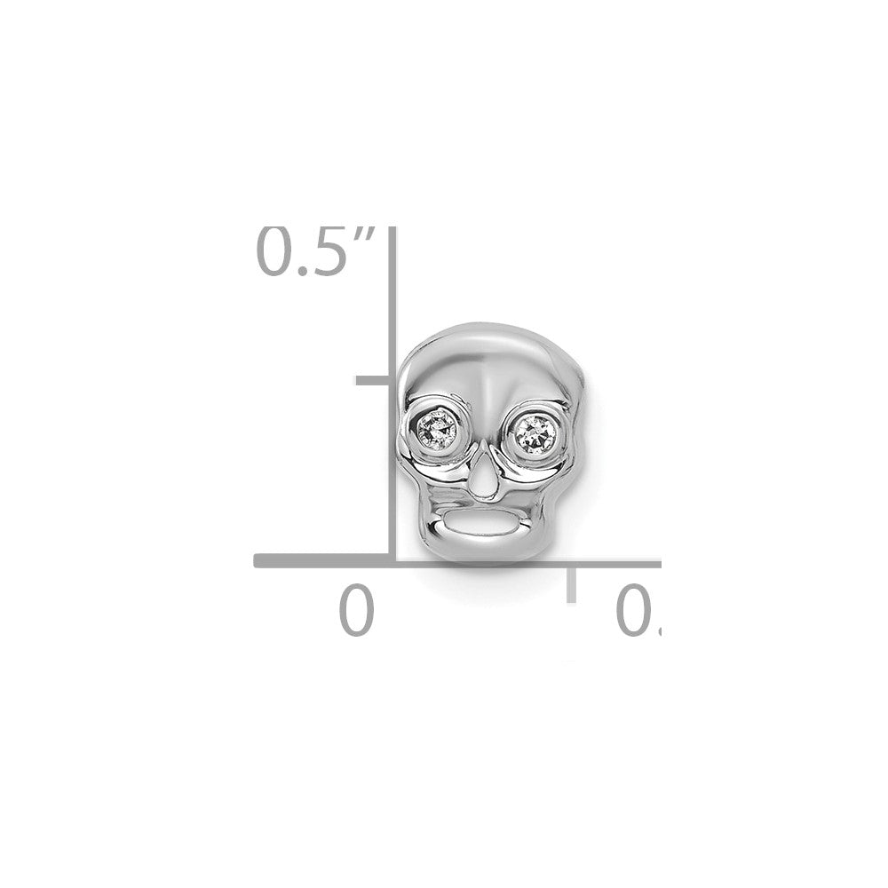 Stella & Dot 10kw Diamond Skull Charm Element