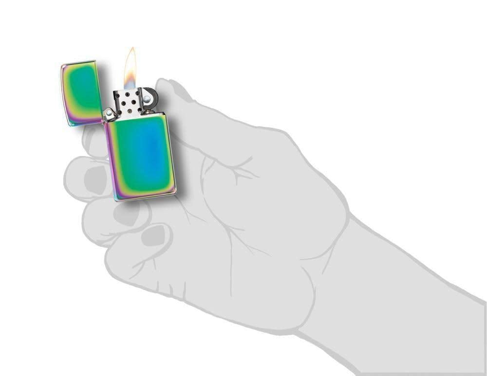 Zippo Slim Multi Color Pocket Lighter