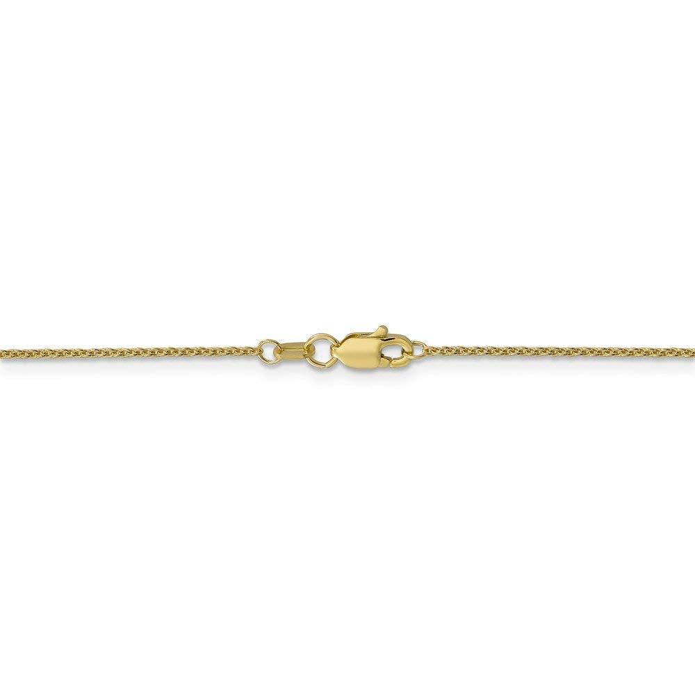10k 1mm Round Open Link Cable Chain
