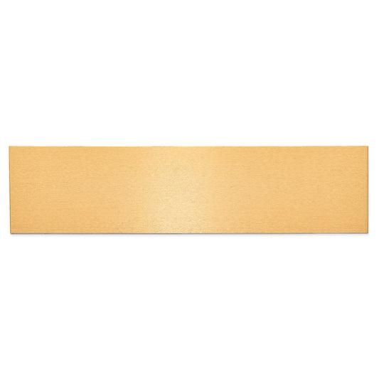 1 7/8 x 7 1/2 Copper Aluminum Plates-Set of 6