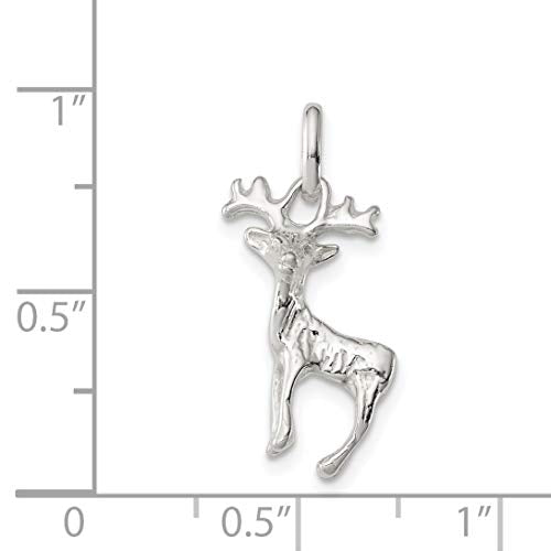 Sterling Silver Deer Charm