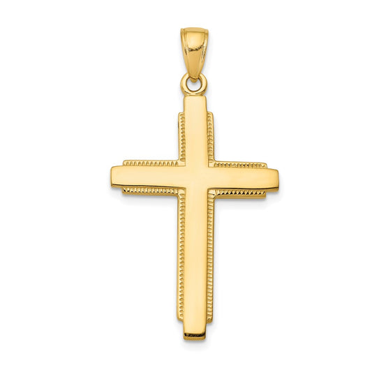 10k Gold Cross Pendant