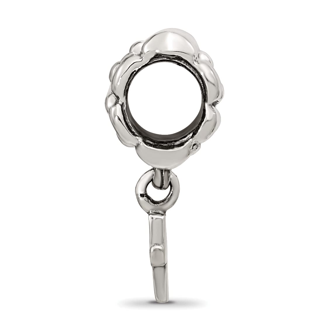 Sterling Silver Reflections Cross Dangle Bead
