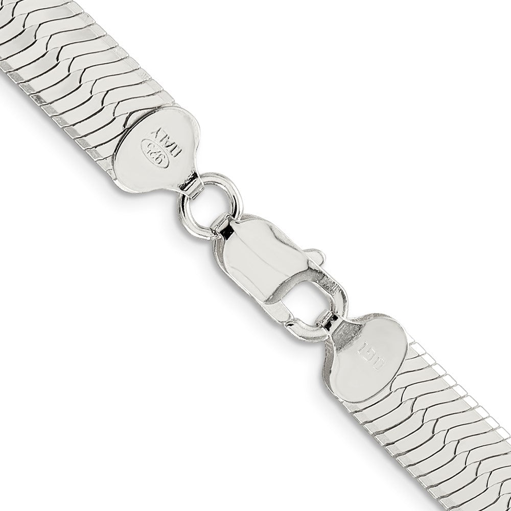 Sterling Silver 8.75mm Magic Herringbone Chain 20 Inches