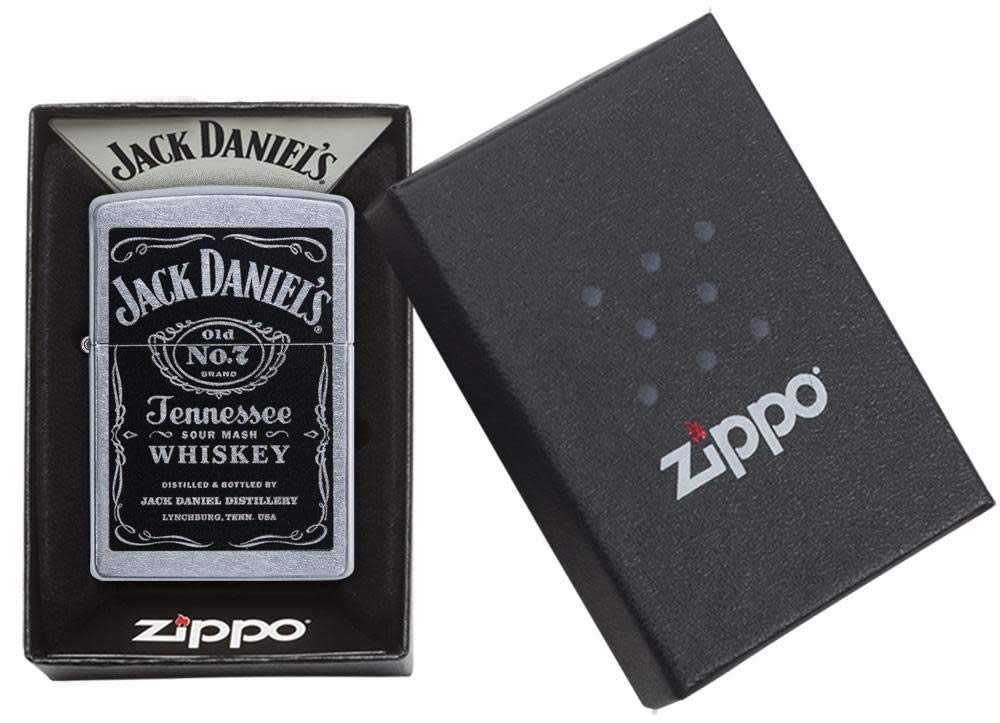Zippo Jack Daniels Street Chrome 24779