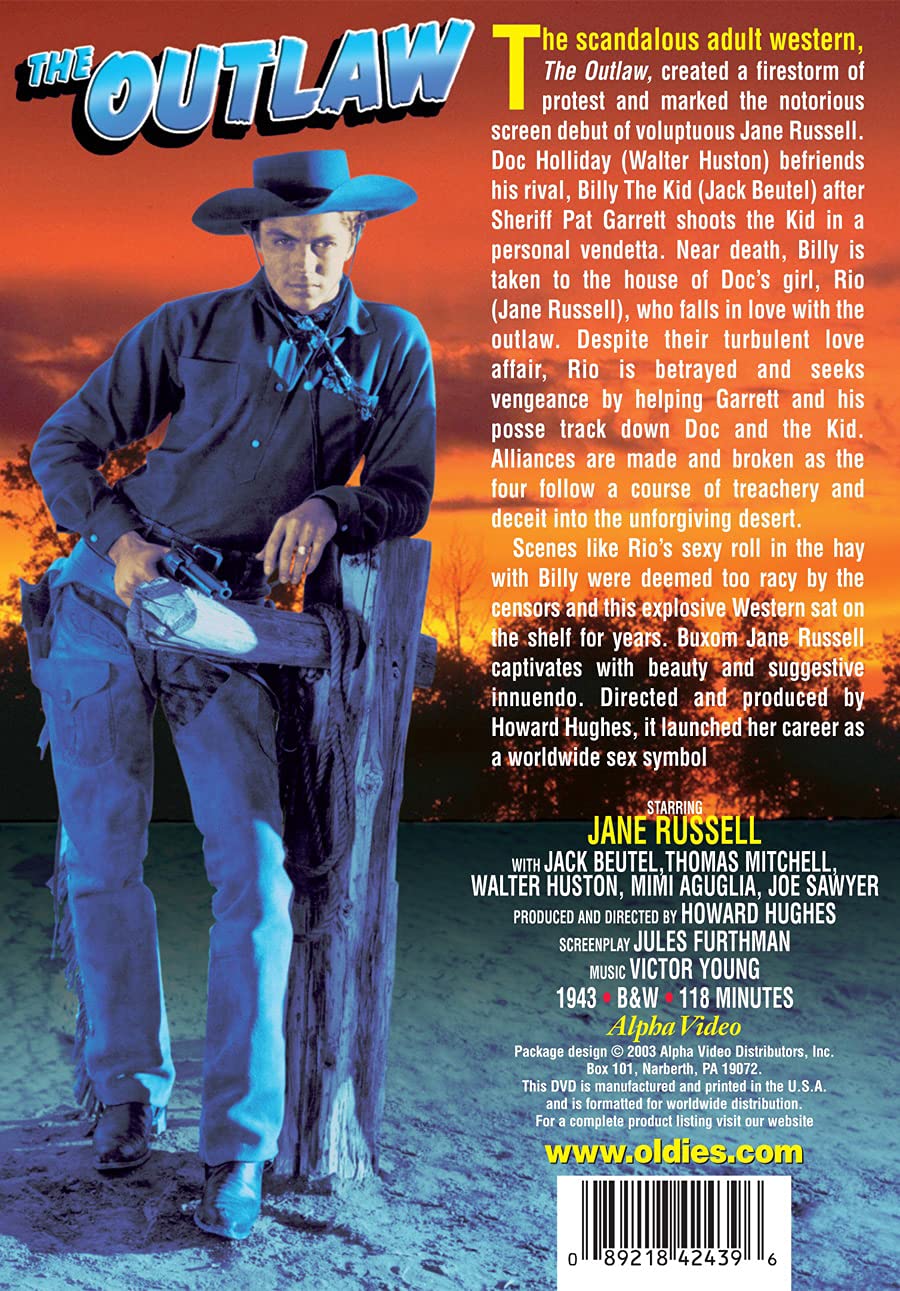 The Outlaw (Unrated) (DVD), Alpha Video, Western