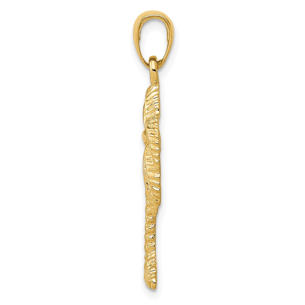 10k Palm Tree Pendant
