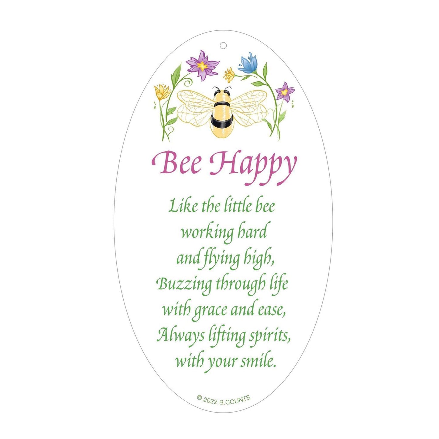 Facets Bee Happy Ornament