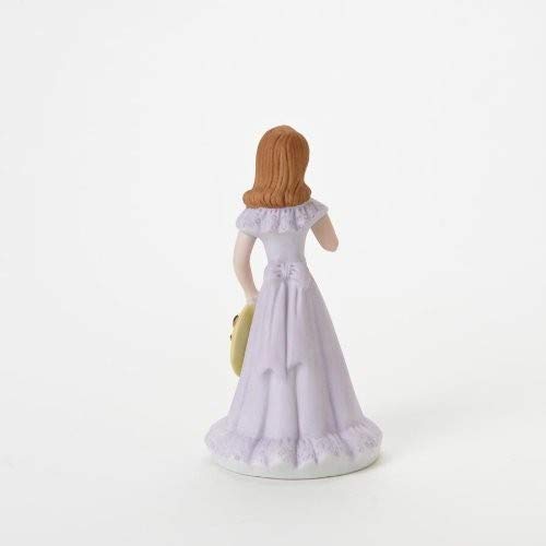 Enesco Growing Up Girls Brunette Age 12 Figurine 5.8in H