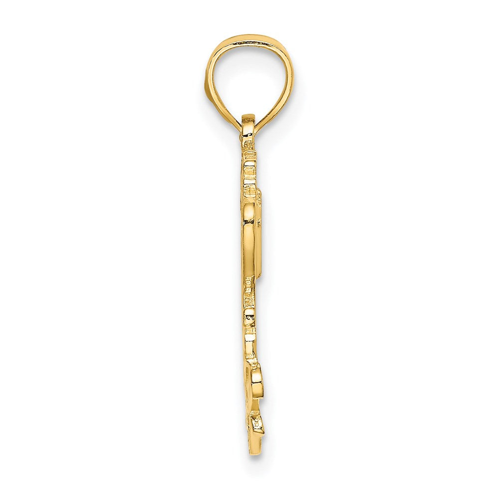 14k #1 AUNT Charm