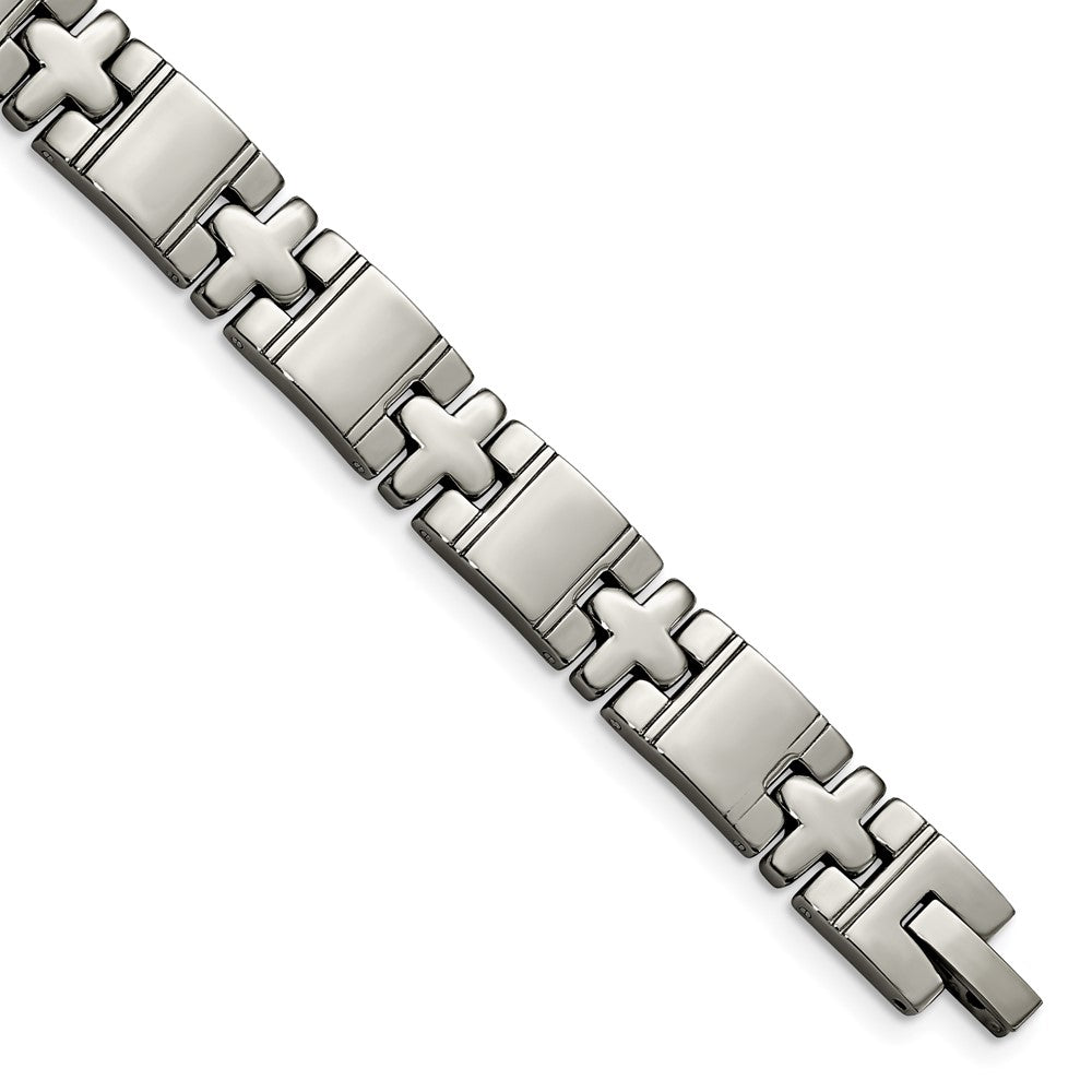 Titanium Polished 8.25in Bracelet 8.25 inches