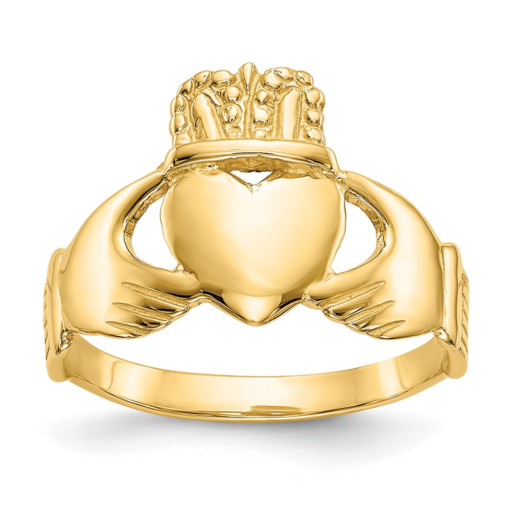 14k Ladies Claddagh Ring size 6