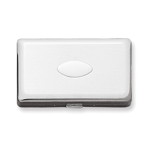 Silver-tone (Holds 20-120mm) Cigarette/Card Case