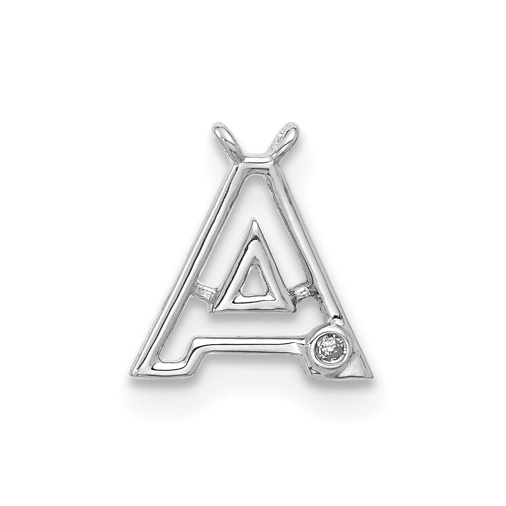 Stella & Dot 10kw Diamond Initial A Charm Element