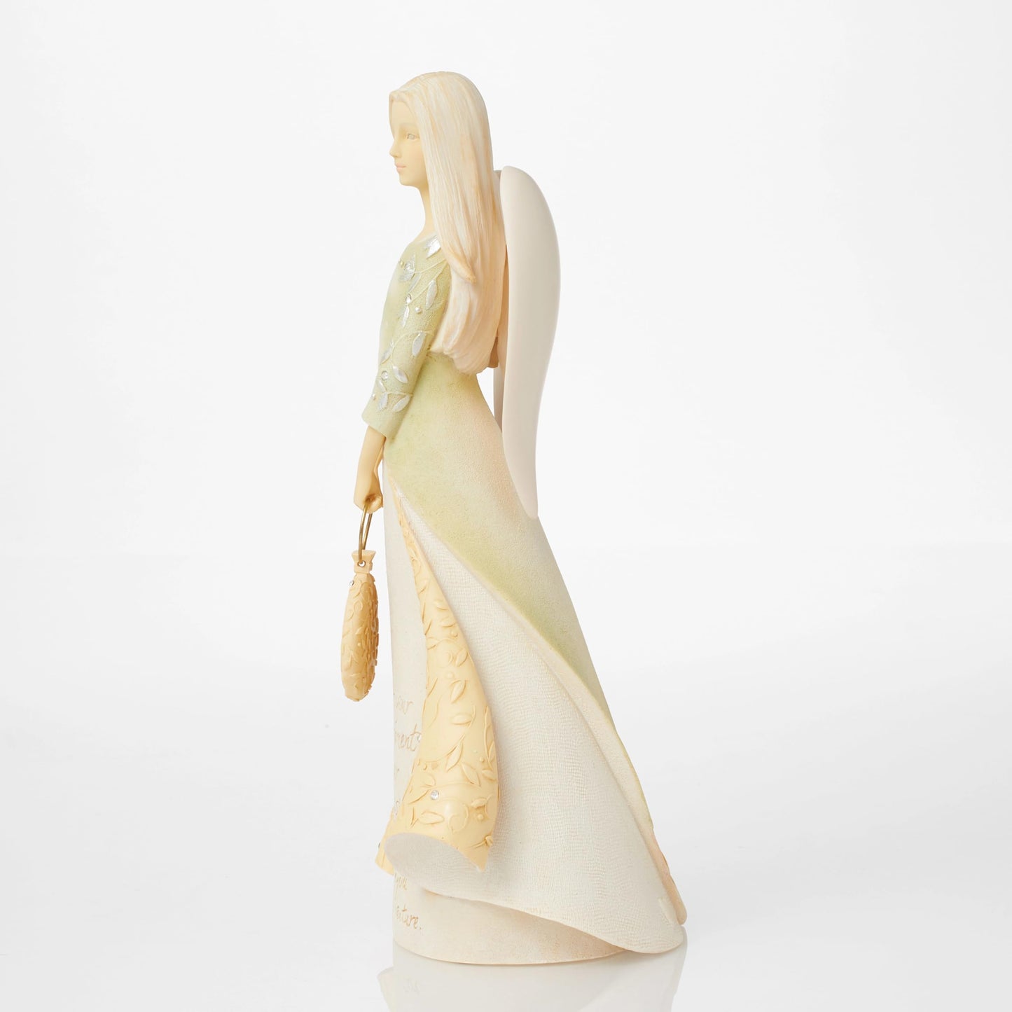 Enesco Foundations Retirement Angel Resin Figurine 9.25in H