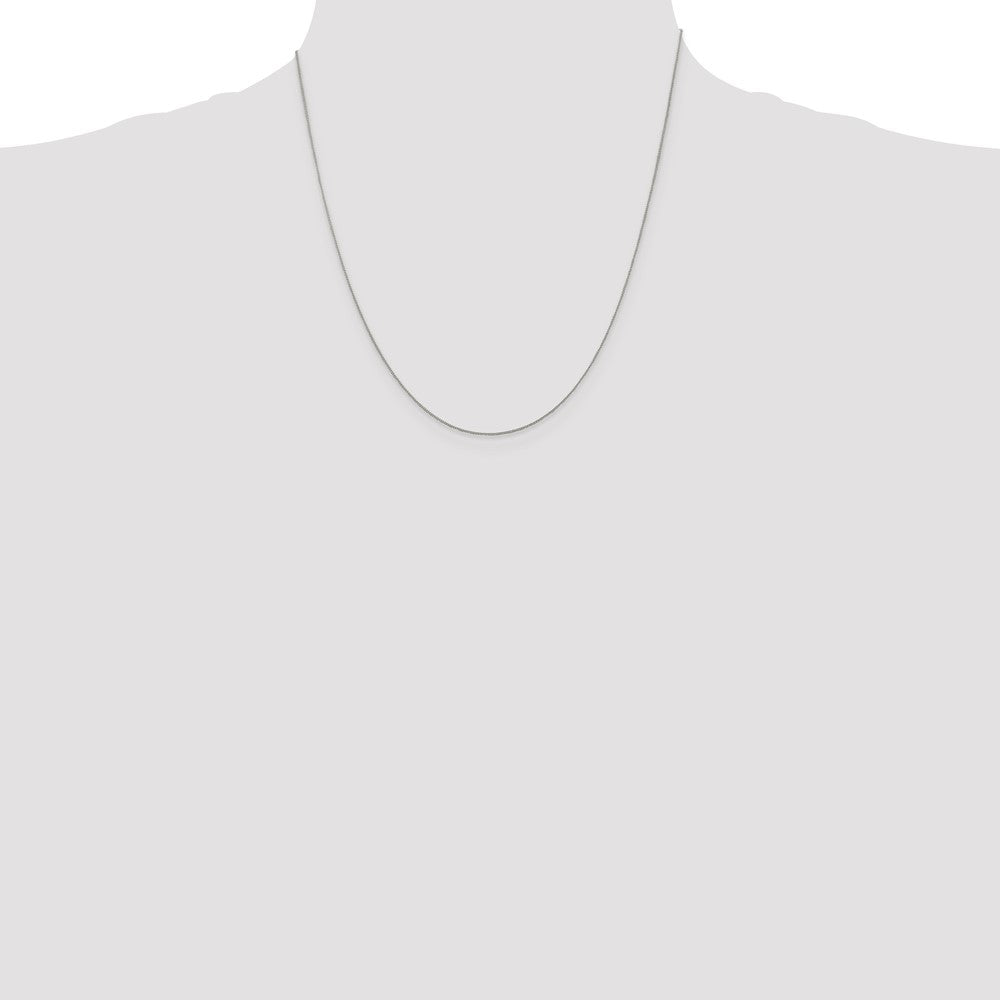 Sterling Silver .5mm Curb Chain 20 Inches