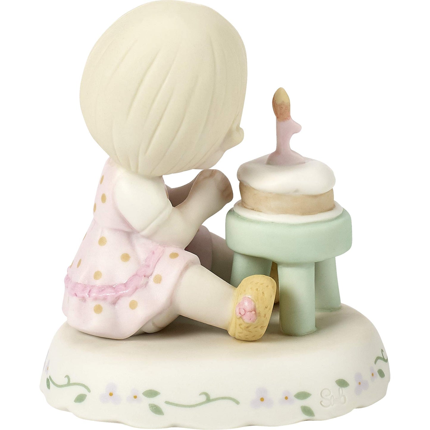 Precious Moments Growing In Grace Age 1 Blonde Girl Figurine, Count 1