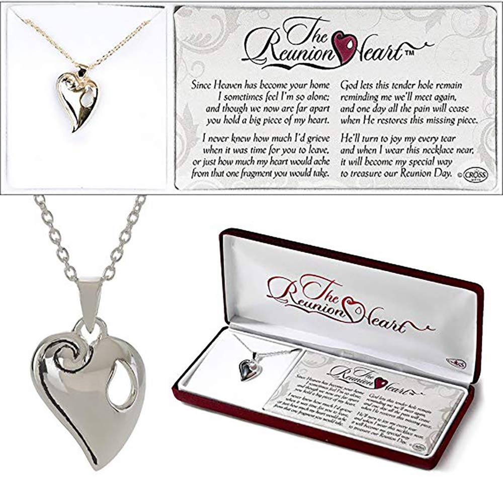 The Reunion Heart' Necklace W/18" Chain