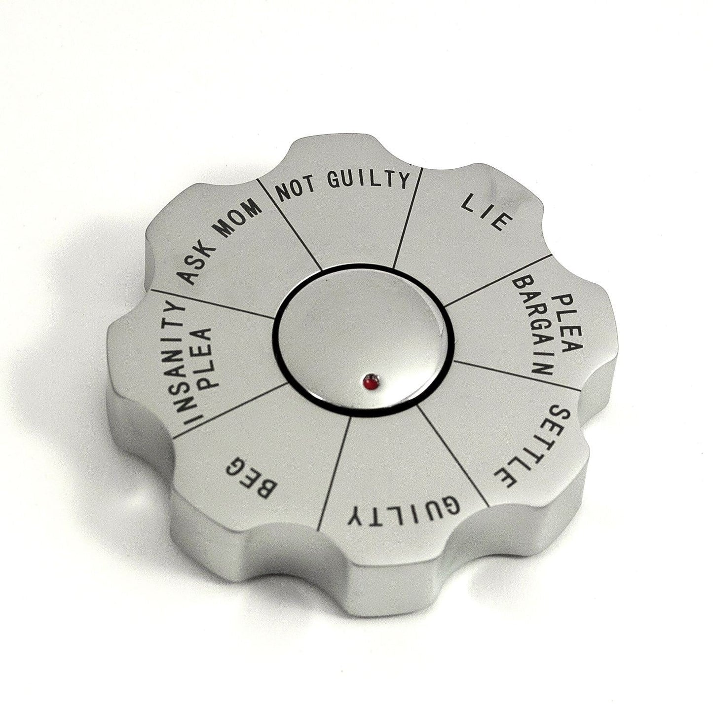 Bey-Berk Spinner Decision Maker Paperweight Legal (G530L)