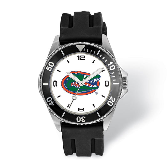 LogoArt University of Florida Collegiate Gents Silicone Strap Quartz Watch QUFL169