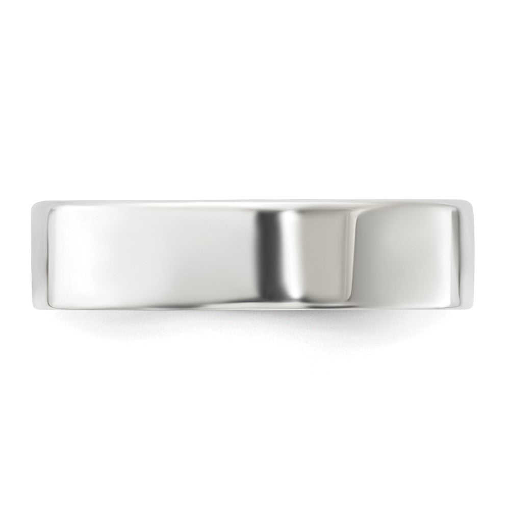 Sterling Silver 5mm Lightweight Flat Size 9 Band