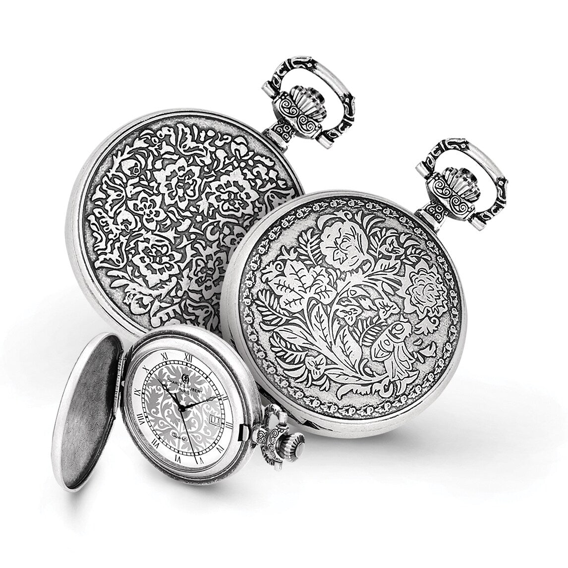 Charles-Hubert Paris Men's 3926 Classic Collection Pocket Watch