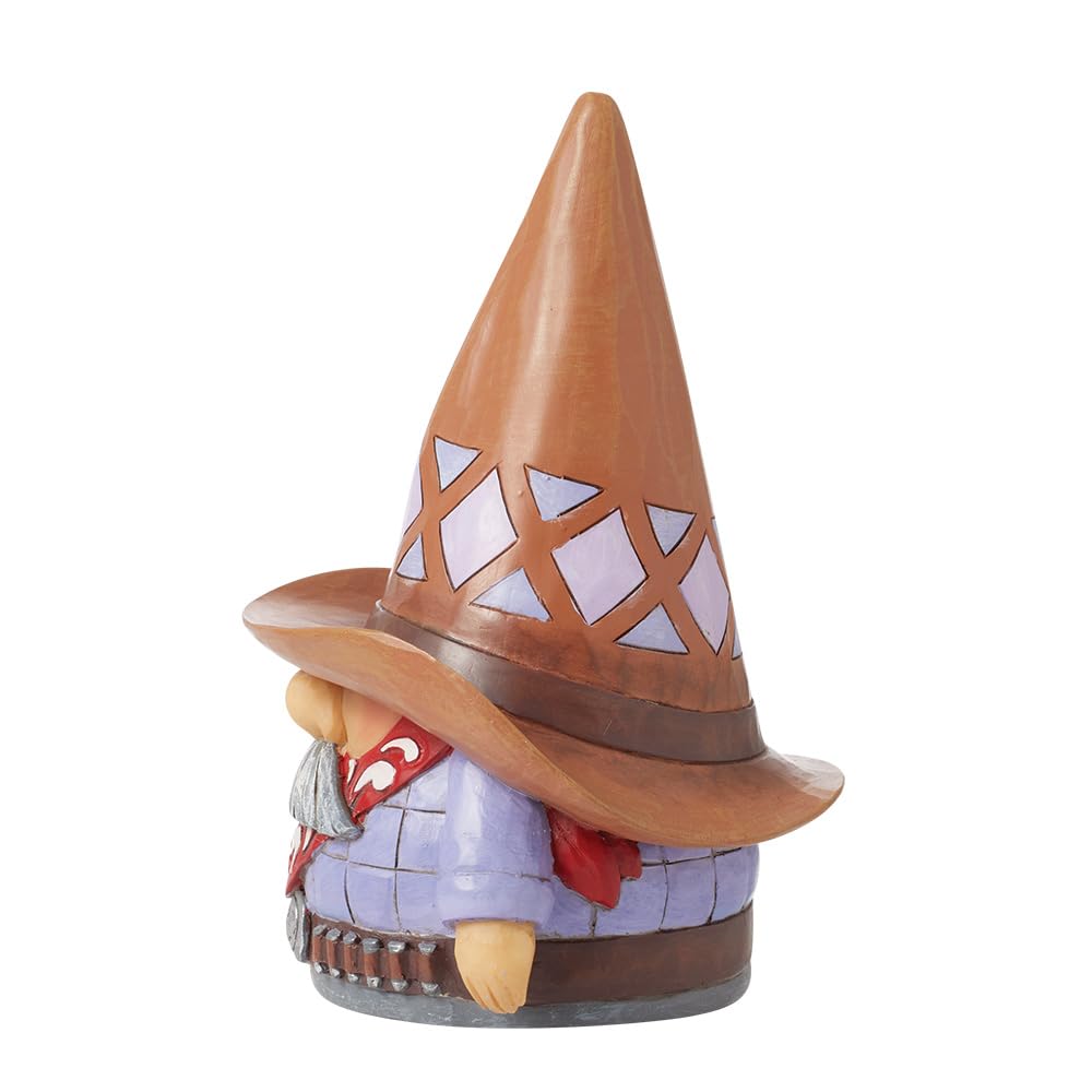 Enesco Jim Shore Cowboy Gnome, Figurine, 6.75in H