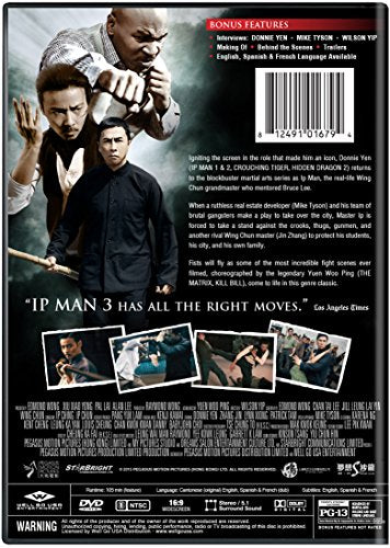 Ip Man 3 [DVD], Feature,Foreign, Action, Foreign, Drama ,Martial Arts,Action,Adventure,