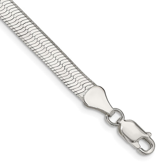 Sterling Silver 5.25mm Magic Herringbone Chain 7 inches