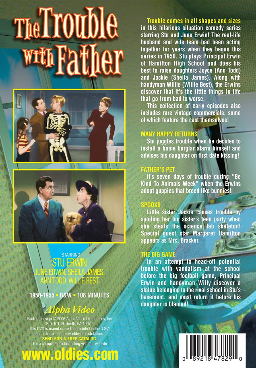 The Trouble With Father: Volume 1 (DVD), Alpha Video, Comedy