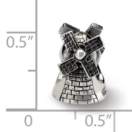 Sterling Silver Reflections Windmill Bead