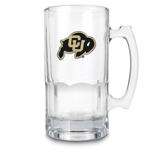 NCAA University of Colorado Glass 32 ounce Macho Mug
