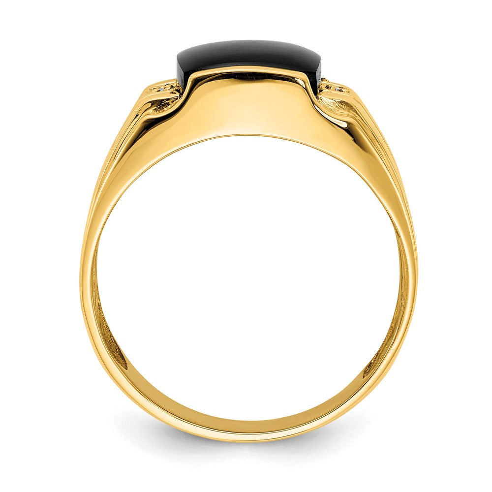 10K AA Diamond men's ring