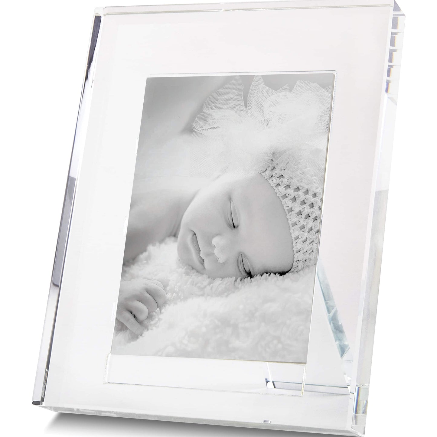 Crystal Glass 5x7 Photo Frame QGM19982