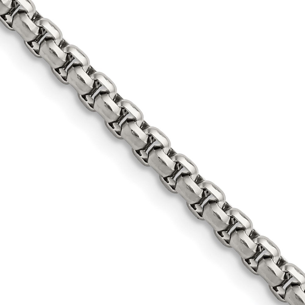 Stainless Steel Polished 3.8mm Fancy Link 19.75in Chain
