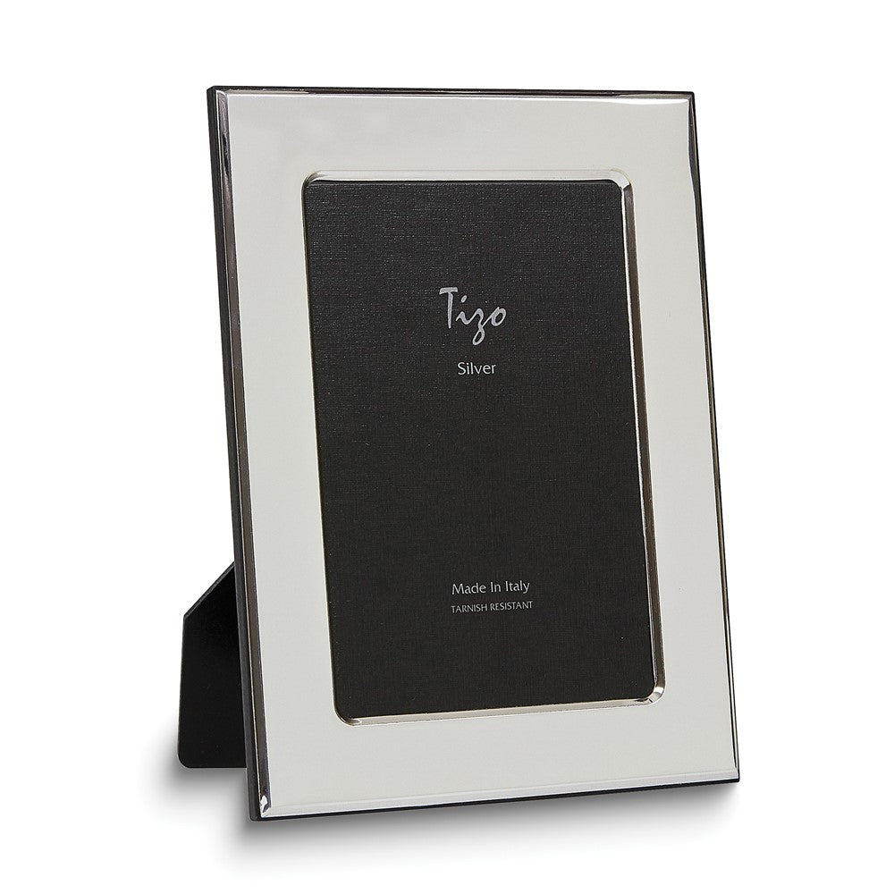 Silver Plated Plain 4x6 Photo Frame