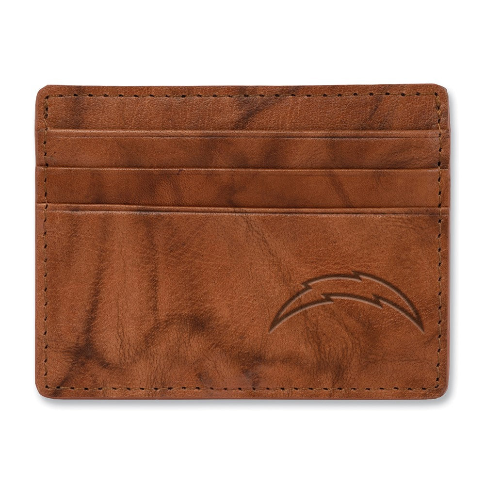 NFL Rico Industries Los Angeles Chargers  Leather Credit Cart Wallet
