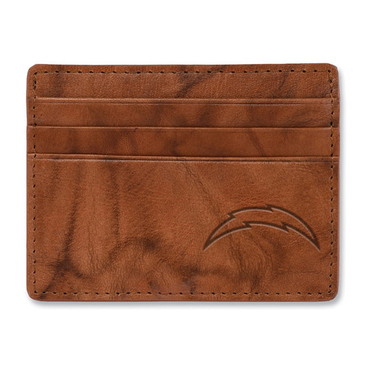 NFL Rico Industries Los Angeles Chargers  Leather Credit Cart Wallet
