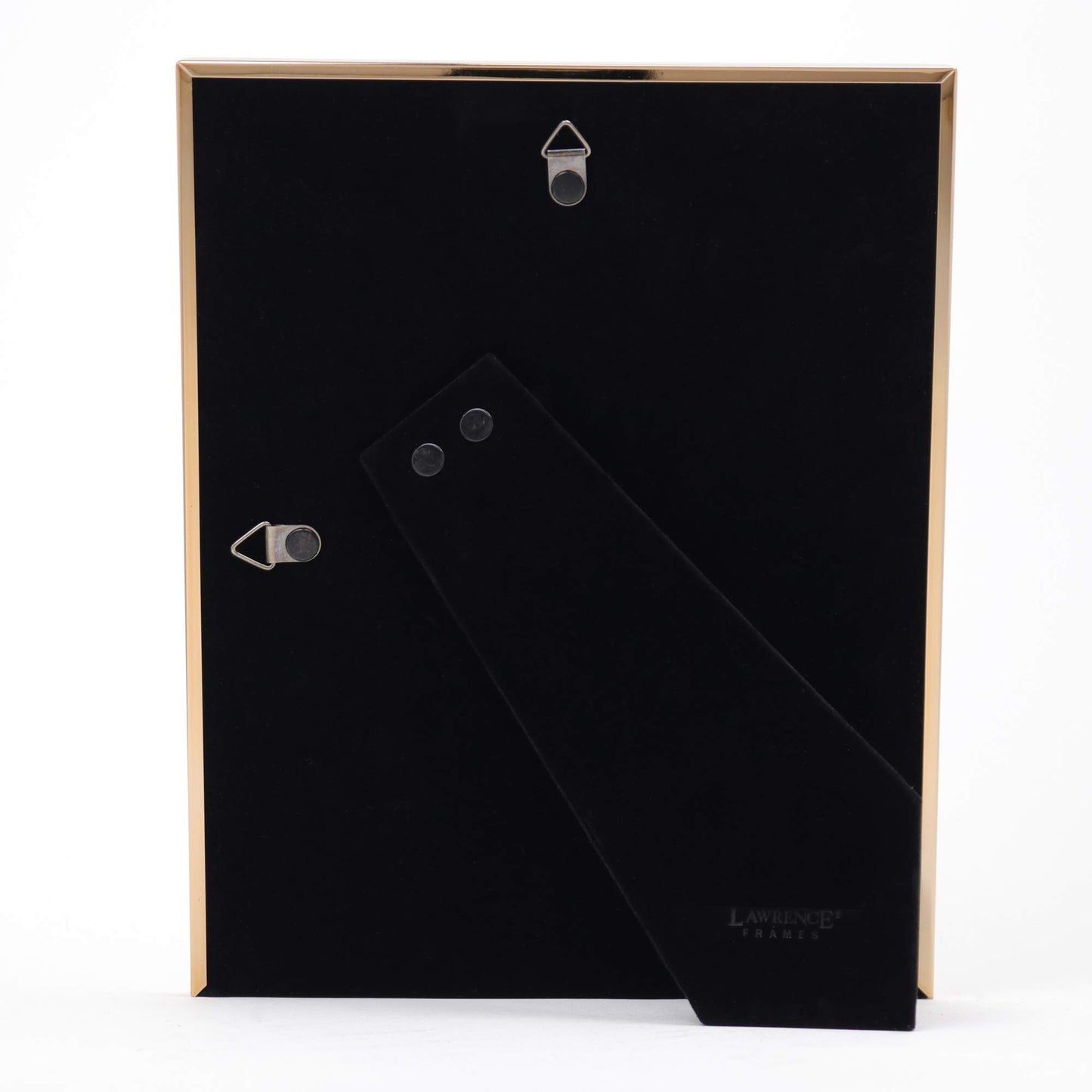 Lawrence Frames 5.12" x 7.13" Metal Picture Frame, Gold