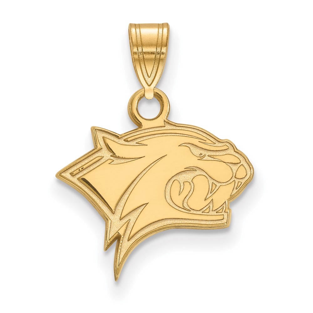 Beautiful 10ky LogoArt University of New Hampshire Small Pendant