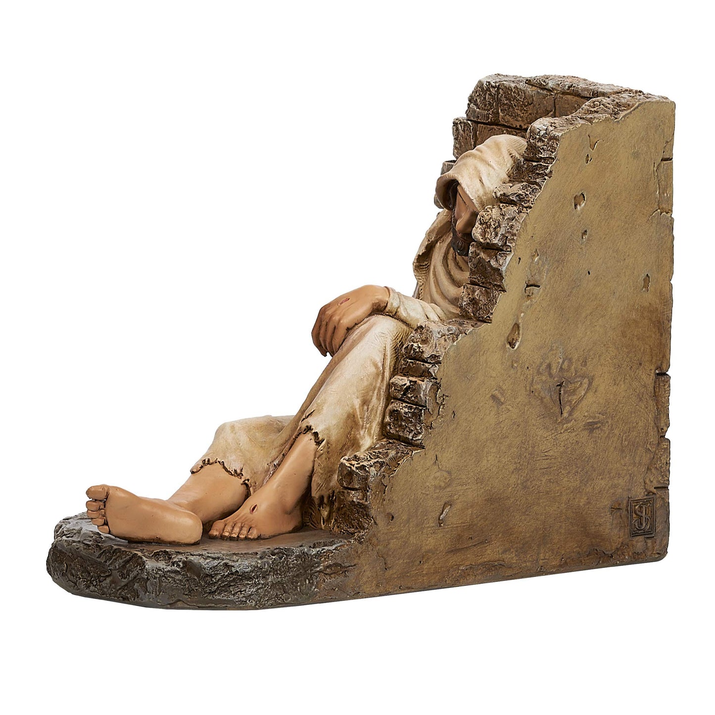 Roman 601004 Joseph Studio Compassion Jesus Figure, 5-inch Height, Resin