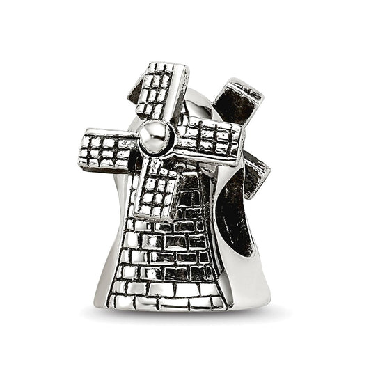 Sterling Silver Reflections Windmill Bead