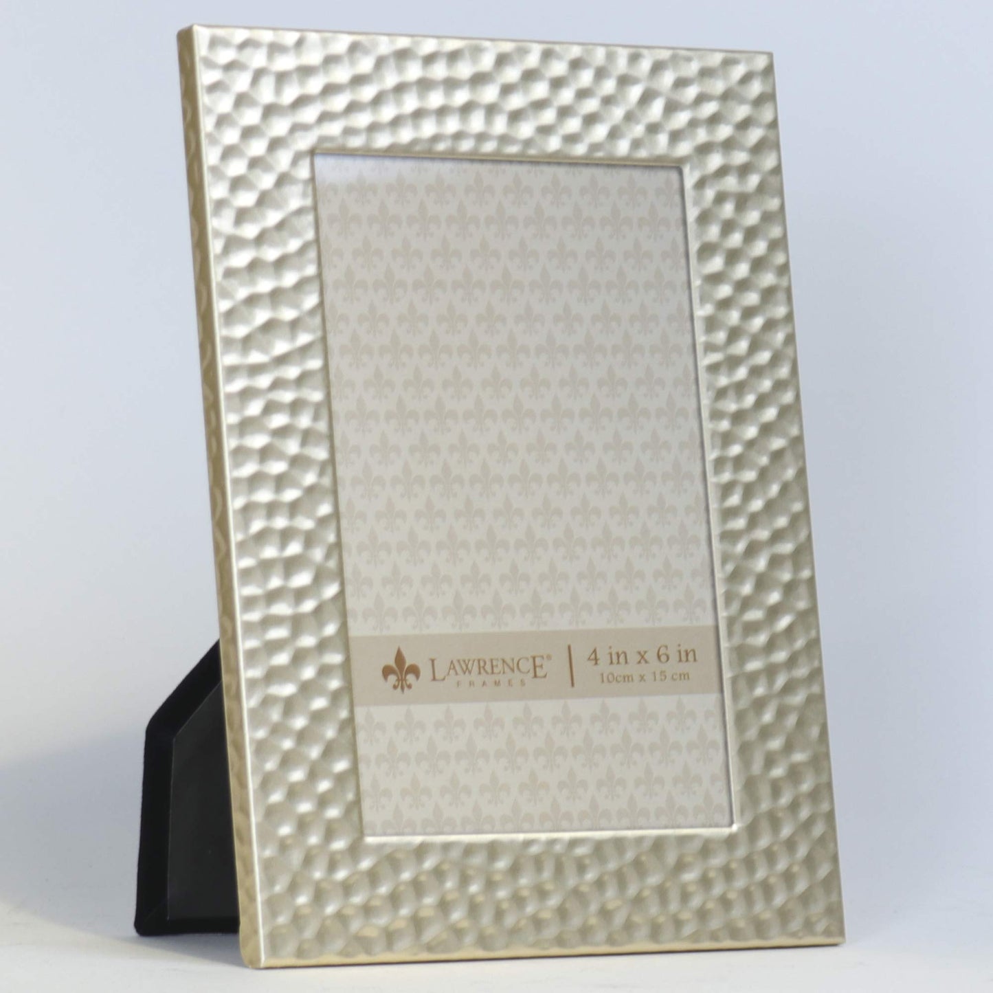 4x6 Hammered Metal Frame - Gold