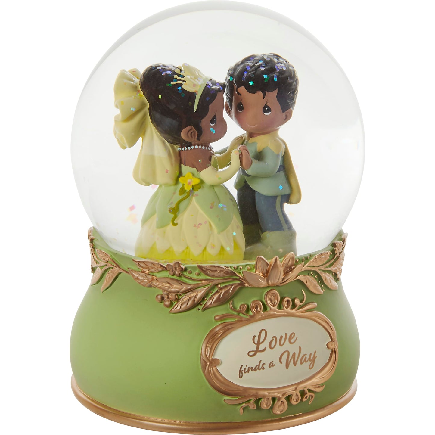 Precious Moments WATERBALL Snow Globe, White