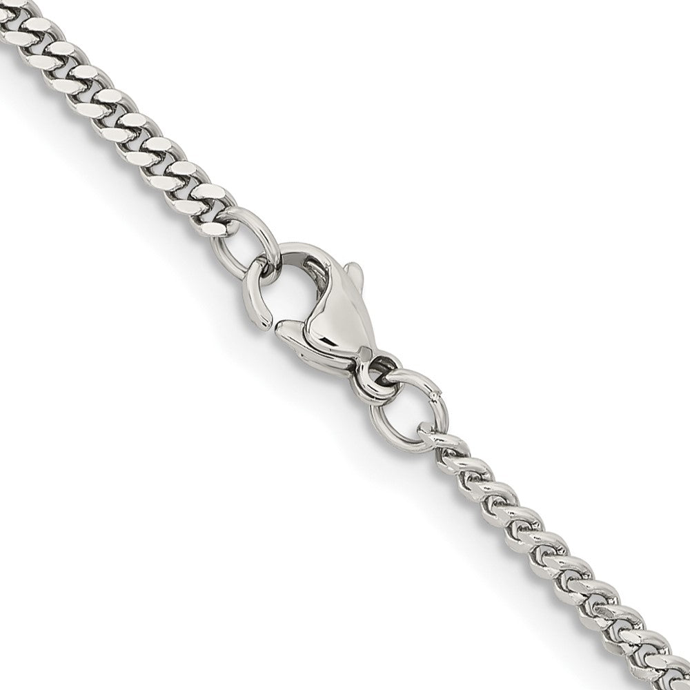 Stainless Steel Polished 3mm 20in Curb Chain