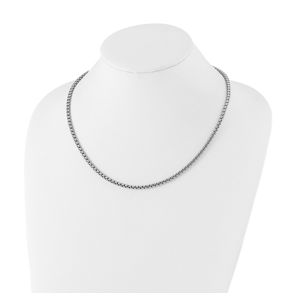 Stainless Steel Polished 3.8mm Fancy Link 19.75in Chain