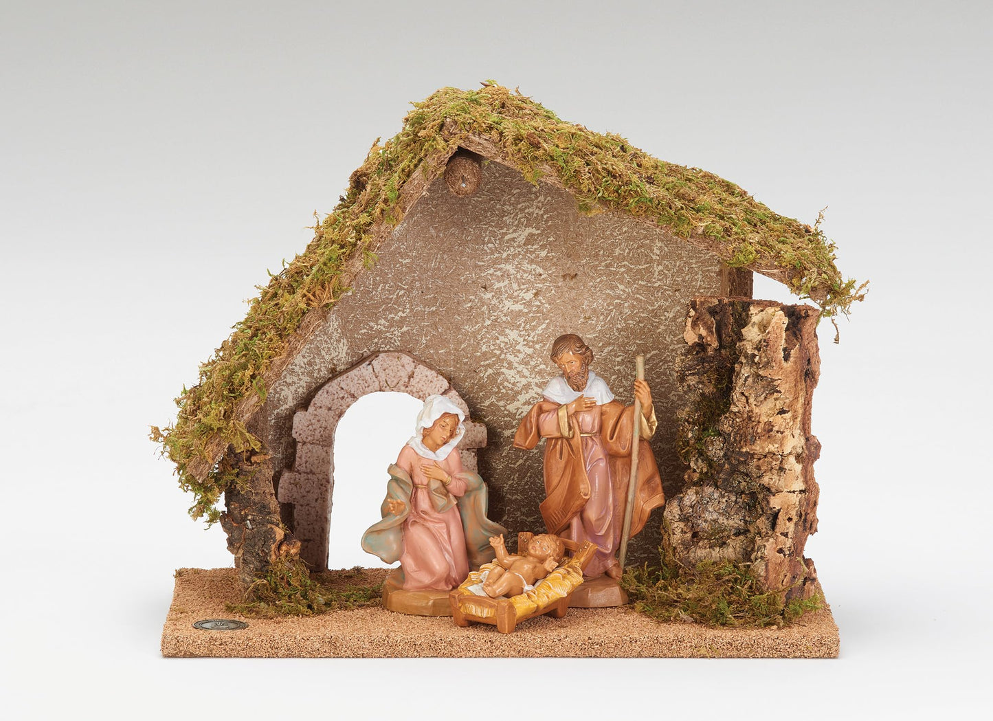 Fontanini Nativity Scene Starter Set Plastic Religious Joseph Mary Jesus 54710.