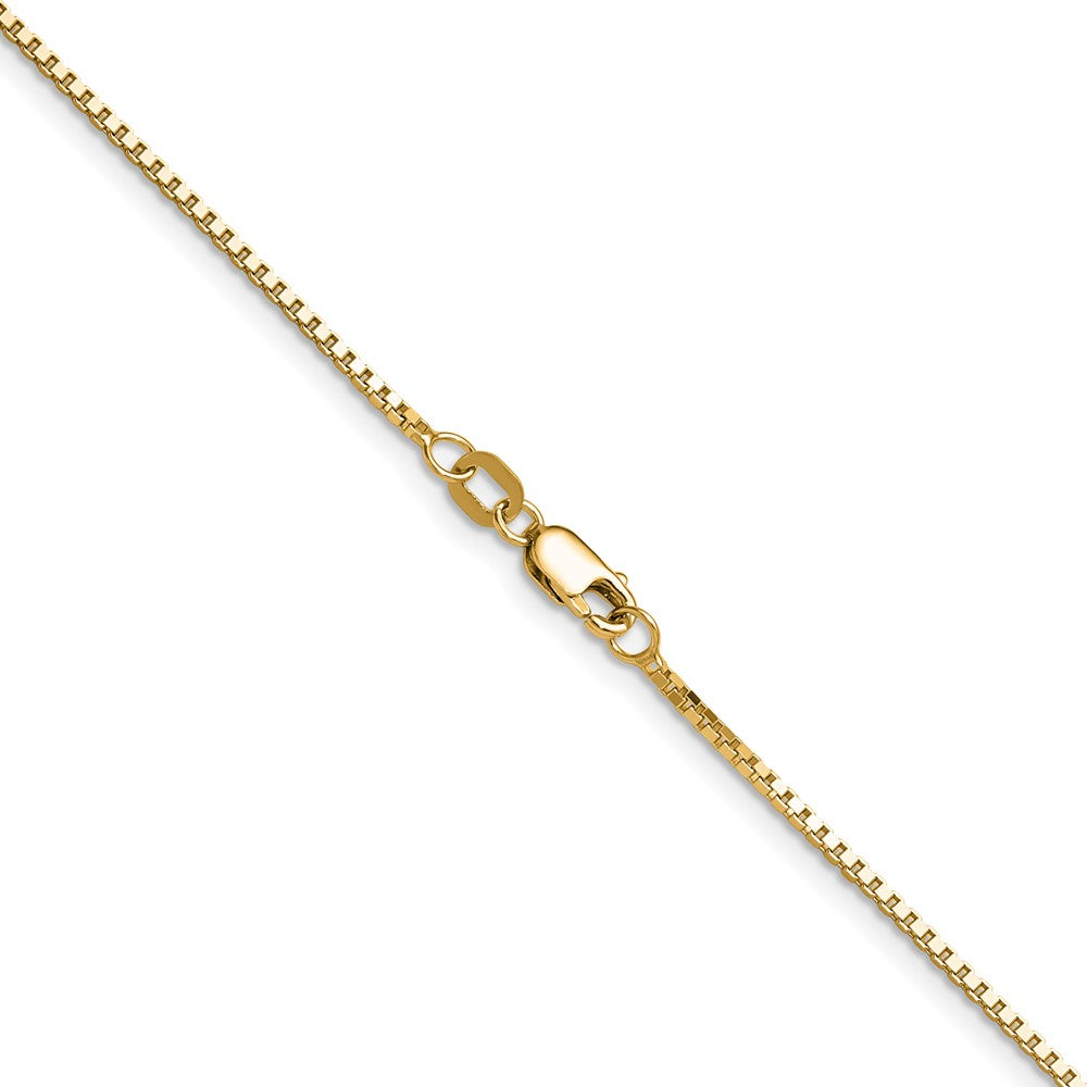 14K 1.10mm Box Chain